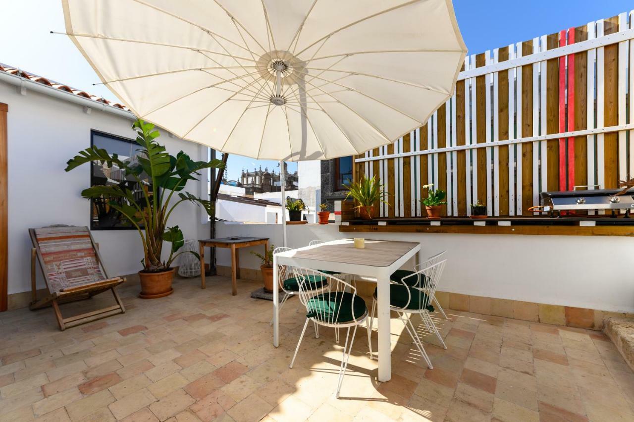 Open Air Historic Penthouse Vegueta Apartman Las Palmas de Gran Canaria Kültér fotó